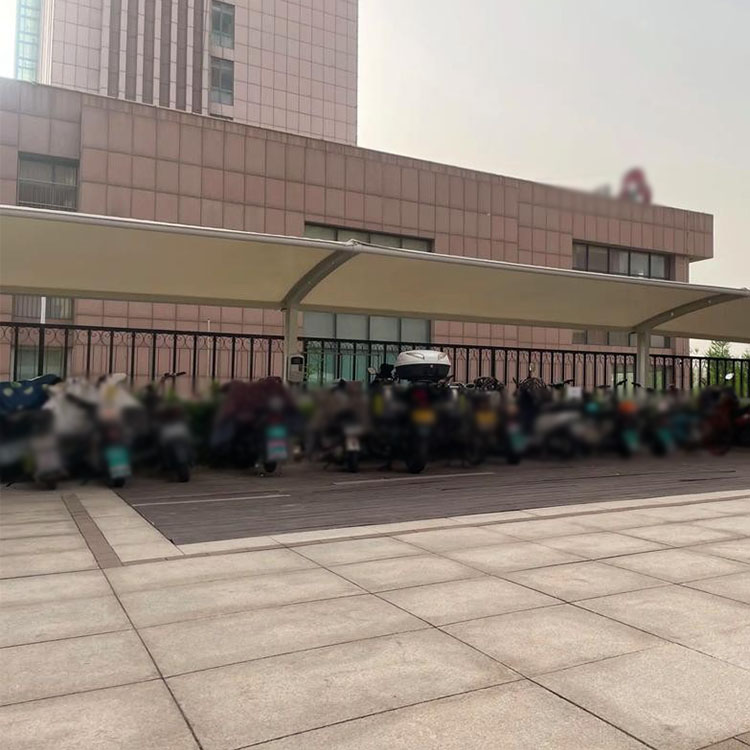 萨嘎县膜结构电动车棚