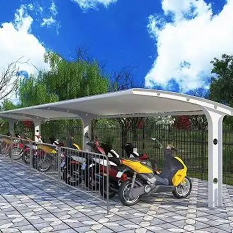 萨嘎县膜结构电动车棚